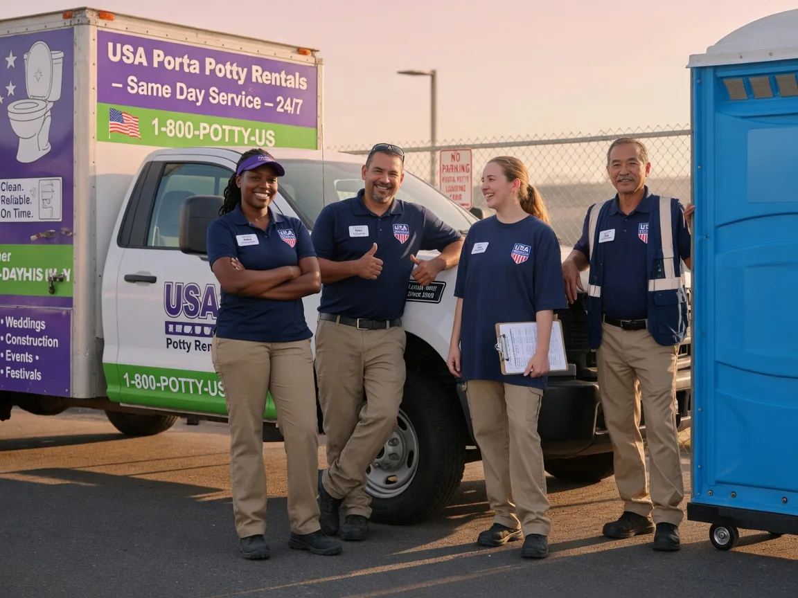 Porta Potty Rental company in Banning, CA